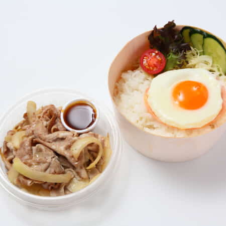 焼肉（どんぶり）｜札幌市白石区でベイクドポークのテイクアウト・デリバリーなら詩の屋