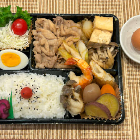 すき焼きのお弁当｜札幌市白石区でベイクドポークのテイクアウト・デリバリーなら詩の屋